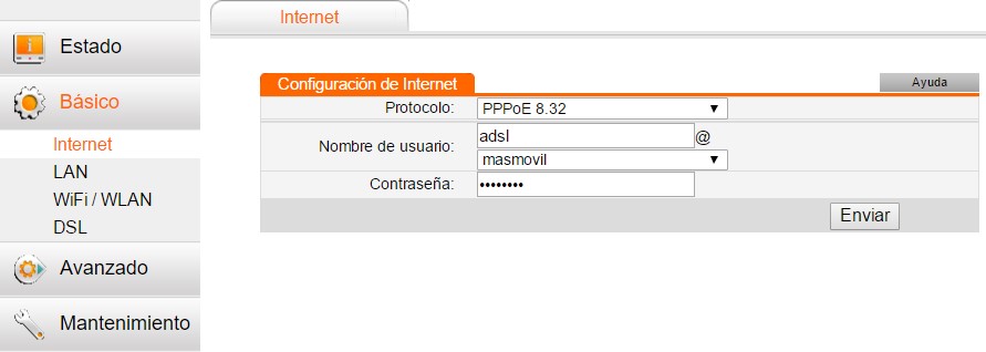 router Huawei HG532s paso 3