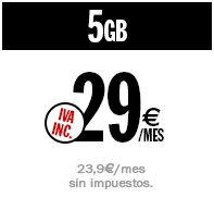 Imagen representando la tarifa de voz y datos navega un montón desde tu móvil.