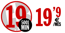 Habla 5001 minutos y Navega 19GB Habla 5001 minutos y Navega 19GB